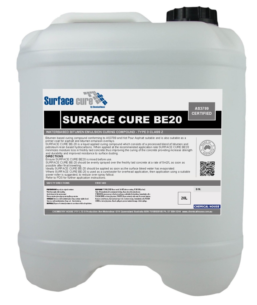 SURFACE CURE BE20 CURING COMPOUND