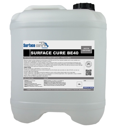 SURFACE CURE BE40 CURING COMPOUND